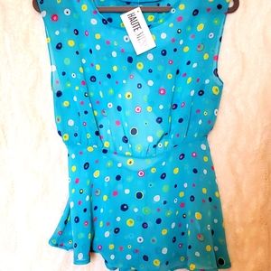 NWT sleeveless summer top